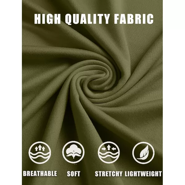 COOFANDY Men's Slim Fit Basic Turtleneck T-Shirt Long Sleeve Solid T Shirts Casual Knit Pullover Thermal Tops