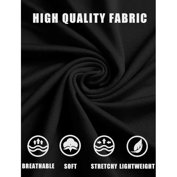 COOFANDY Men's Slim Fit Basic Turtleneck T-Shirt Long Sleeve Solid T Shirts Casual Knit Pullover Thermal Tops