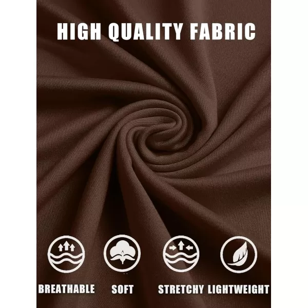 COOFANDY Men's Slim Fit Basic Turtleneck T-Shirt Long Sleeve Solid T Shirts Casual Knit Pullover Thermal Tops