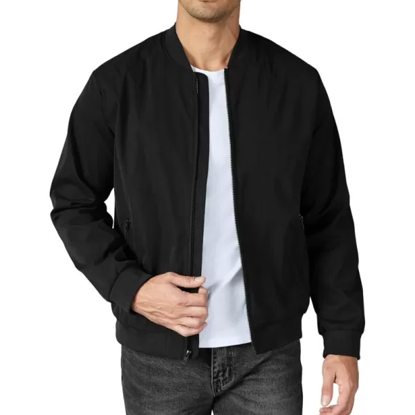 COOFANDY Men's Bomber Jacket Lightweight Casual Stylish Light Flight Jacket Windbreaker Varsity Jackets