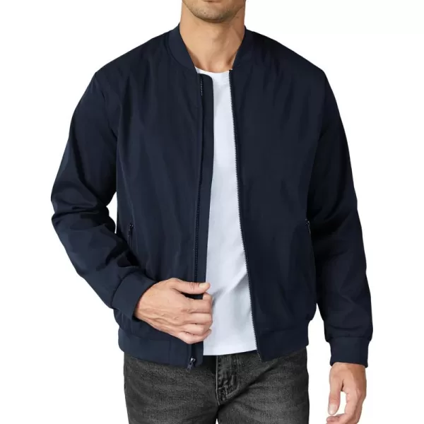 COOFANDY Men's Bomber Jacket Lightweight Casual Stylish Light Flight Jacket Windbreaker Varsity Jackets