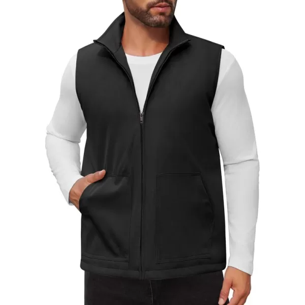 COOFANDY Men's Casual Outerwear Vest Lightweight Zip Up Sleeveless Jacket Outdoor Work Hiking Travel Golf Vest with Pockets