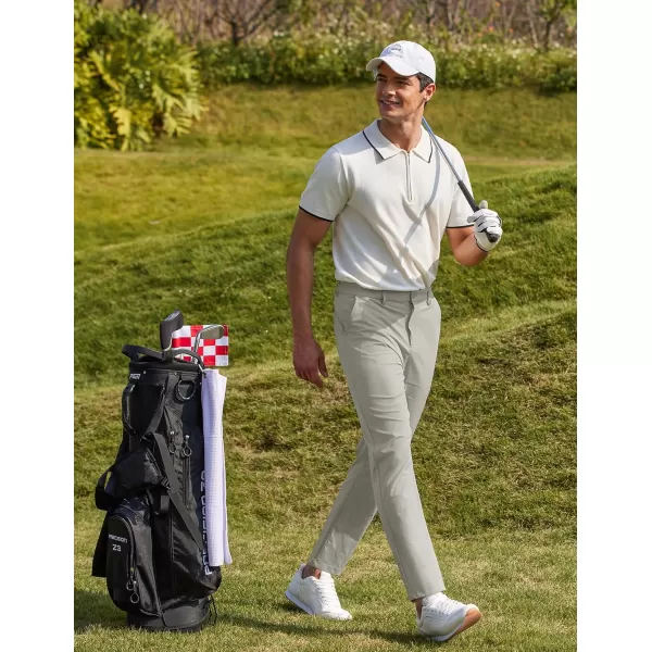 COOFANDY Men Golf Stretch Pant Casual Slim Fit Pant Lightweight Sweatpants with Pocket