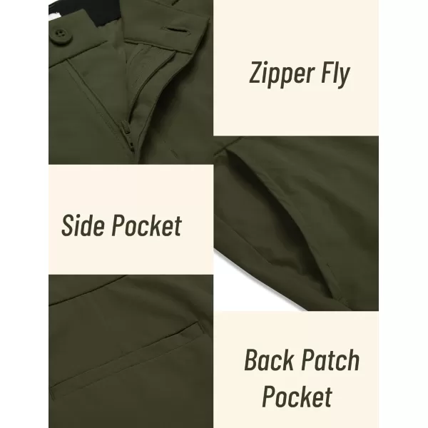 COOFANDY Men Golf Stretch Pant Casual Slim Fit Pant Lightweight Sweatpants with Pocket