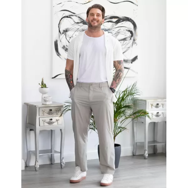 COOFANDY Men Golf Stretch Pant Casual Slim Fit Pant Lightweight Sweatpants with Pocket