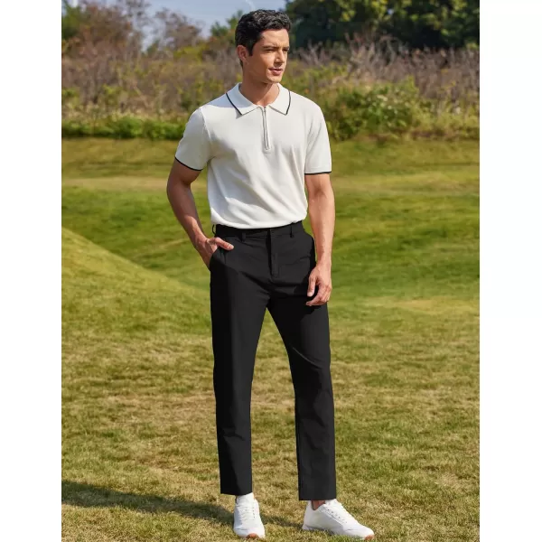 COOFANDY Men Golf Stretch Pant Casual Slim Fit Pant Lightweight Sweatpants with Pocket