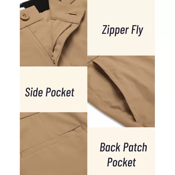 COOFANDY Men Golf Stretch Pant Casual Slim Fit Pant Lightweight Sweatpants with Pocket
