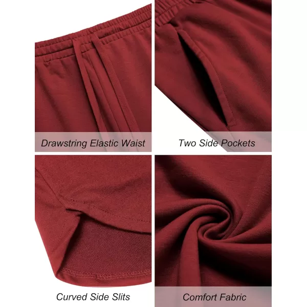 COOFANDY Mens 2 Pack Gym Workout Shorts Muscle Fit Lightweight Training Pants Bodybuilding Sports Jogger with Pockets