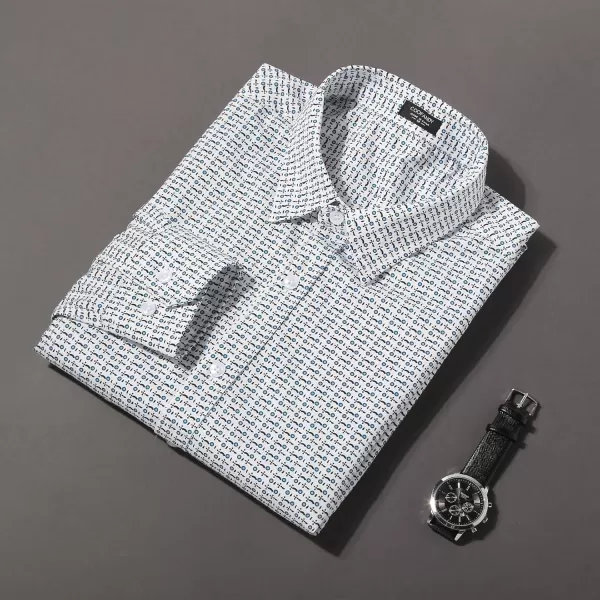 COOFANDY Mens Casual Button Down Shirts Long Sleeve Untucked Shirts for Men Stretch Dress Shirt