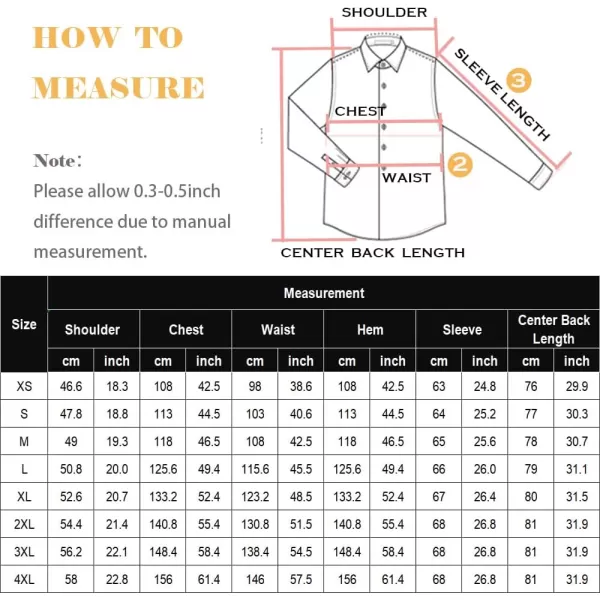 COOFANDY Mens Casual Button Down Shirts Long Sleeve Untucked Shirts for Men Stretch Dress Shirt