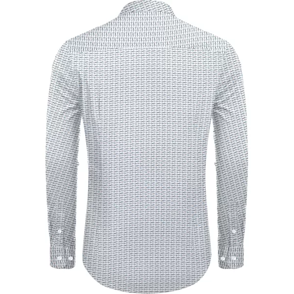 COOFANDY Mens Casual Button Down Shirts Long Sleeve Untucked Shirts for Men Stretch Dress Shirt