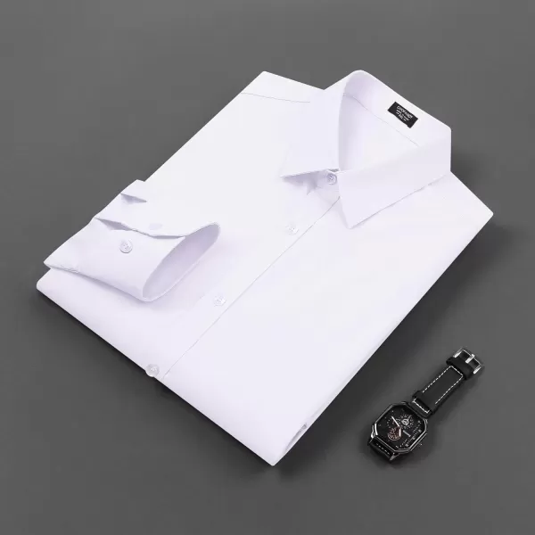COOFANDY Mens Casual Button Down Shirts Long Sleeve Untucked Shirts for Men Stretch Dress Shirt