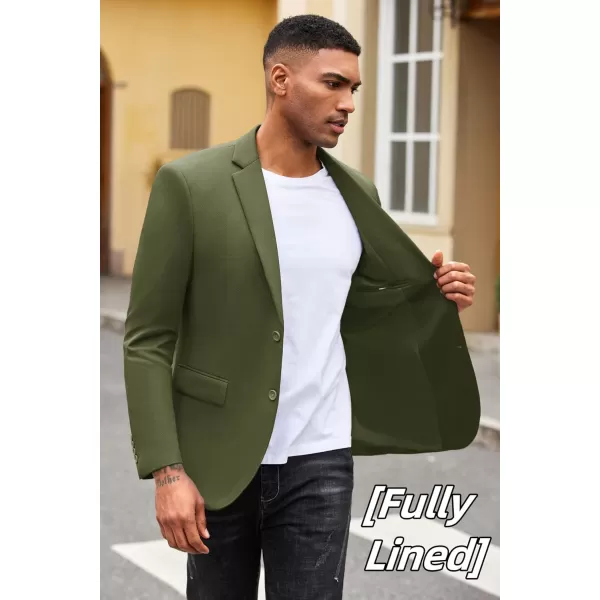 COOFANDY Mens Casual Blazer Slim Fit Suit Jacket Lightweight Knit Sport Coat Two Button Stretch Blazer Jacket