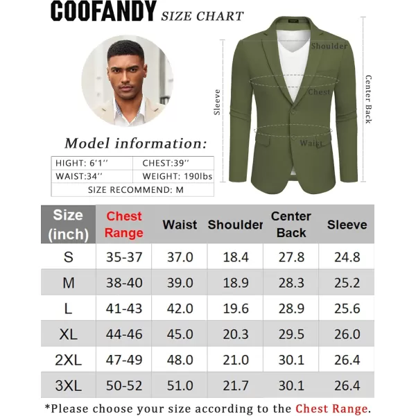 COOFANDY Mens Casual Blazer Slim Fit Suit Jacket Lightweight Knit Sport Coat Two Button Stretch Blazer Jacket