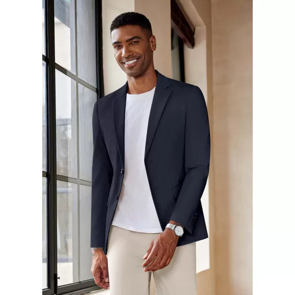 COOFANDY Mens Casual Blazer Lightweight Two Botton Suit Jacket Slim Fit Sports Coat Business Blazer Jacket