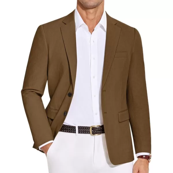 COOFANDY Mens Casual Blazer Lightweight Two Botton Suit Jacket Slim Fit Sports Coat Business Blazer Jacket