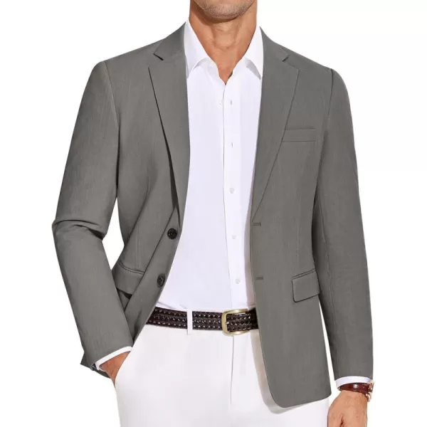 COOFANDY Mens Casual Blazer Lightweight Two Botton Suit Jacket Slim Fit Sports Coat Business Blazer Jacket