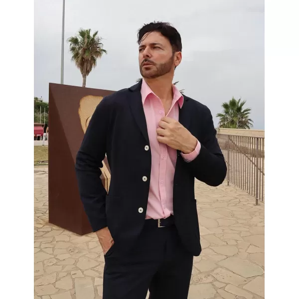 COOFANDY Mens Dress Shirts Long Sleeve Wrinkle Free Shirt Textured Business Casual Button Down Shirt