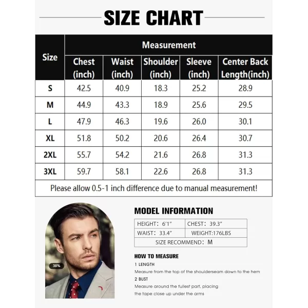 COOFANDY Mens Dress Shirts Long Sleeve Wrinkle Free Shirt Textured Business Casual Button Down Shirt