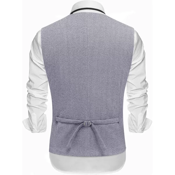 COOFANDY Men's Suit Vests Slim Fit Herringbone Waistcoat Casual Business Dress Vest