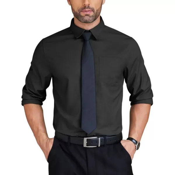 COOFANDY Mens Dress Shirts Long Sleeve Wrinkle Free Button Down Shirts Formal Business Shirt