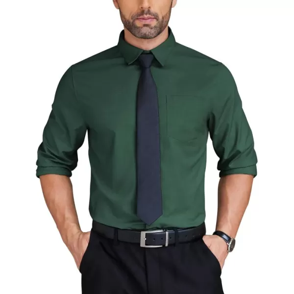 COOFANDY Mens Dress Shirts Long Sleeve Wrinkle Free Button Down Shirts Formal Business Shirt