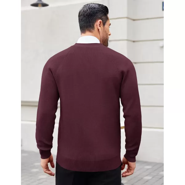 COOFANDY Men's Cardigan Sweaters with Button Lightweight Casual V Neck Long Sleeve Pockets Knitted Sweater