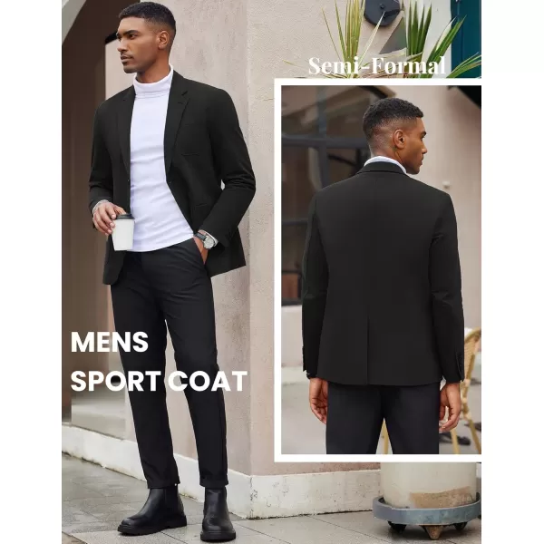 COOFANDY Mens Casual Blazer Cotton Sport Coat Regular Fit Suit Jacket Two Button Blazer Jacket