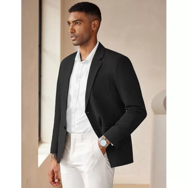 COOFANDY Mens Casual Blazer Cotton Sport Coat Regular Fit Suit Jacket Two Button Blazer Jacket
