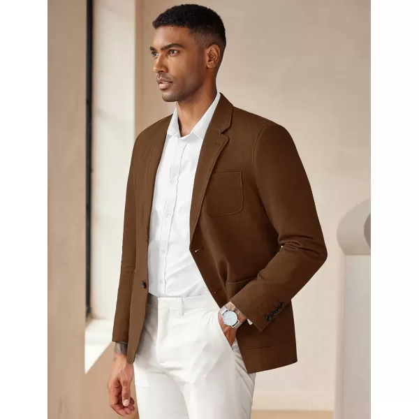 COOFANDY Mens Casual Blazer Cotton Sport Coat Regular Fit Suit Jacket Two Button Blazer Jacket