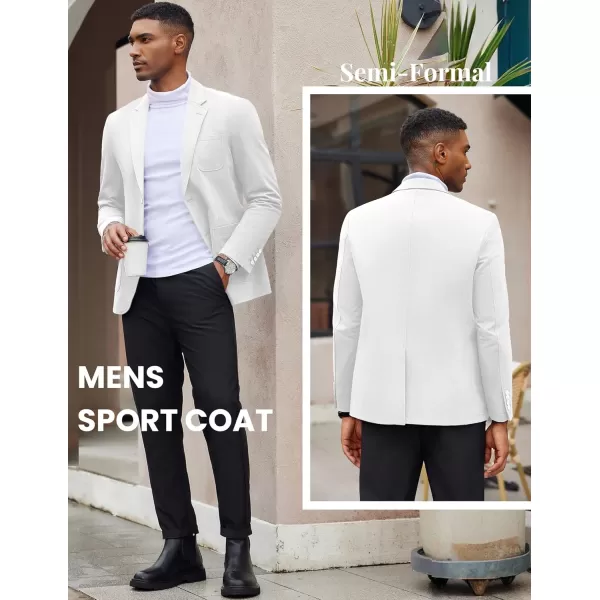 COOFANDY Mens Casual Blazer Cotton Sport Coat Regular Fit Suit Jacket Two Button Blazer Jacket