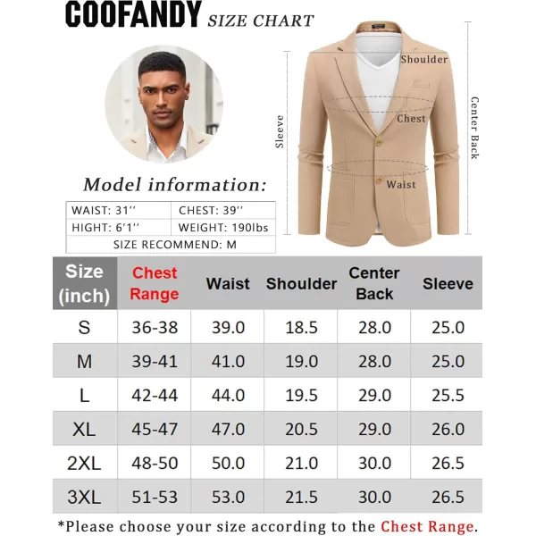 COOFANDY Mens Casual Blazer Cotton Sport Coat Regular Fit Suit Jacket Two Button Blazer Jacket