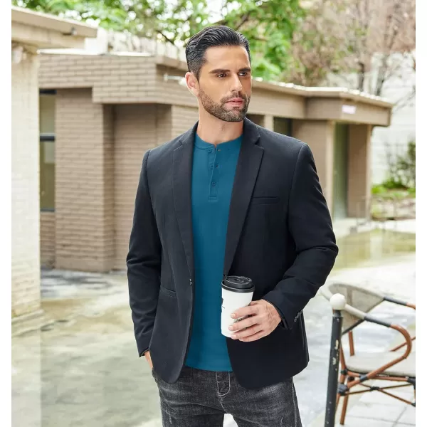 COOFANDY Men's Henley Shirts Long Sleeve Basic Pullover Shirt Lightweight Button T-Shirts