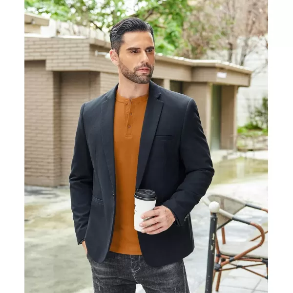 COOFANDY Men's Henley Shirts Long Sleeve Basic Pullover Shirt Lightweight Button T-Shirts