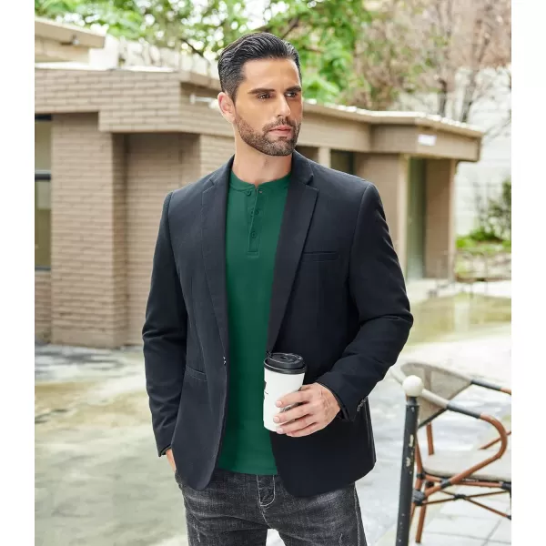 COOFANDY Men's Henley Shirts Long Sleeve Basic Pullover Shirt Lightweight Button T-Shirts