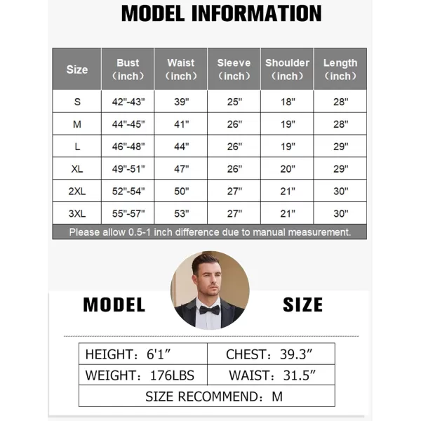COOFANDY Mens Velvet Tuxedo One Button Blazer Peaked Lapel Suit Jacket for Wedding Prom Party Dinner