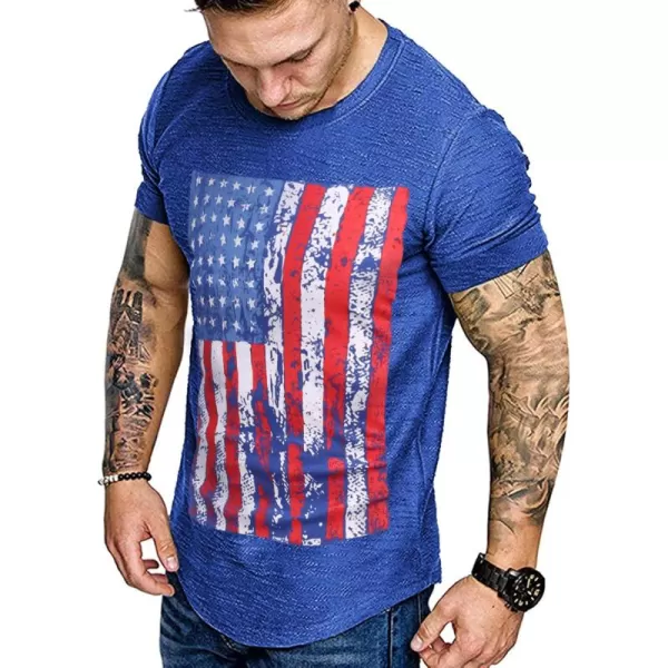 COOFANDY Men Muscle Workout T Shirt Gym Bodybuilding Active Short Sleeve Tee Top Black