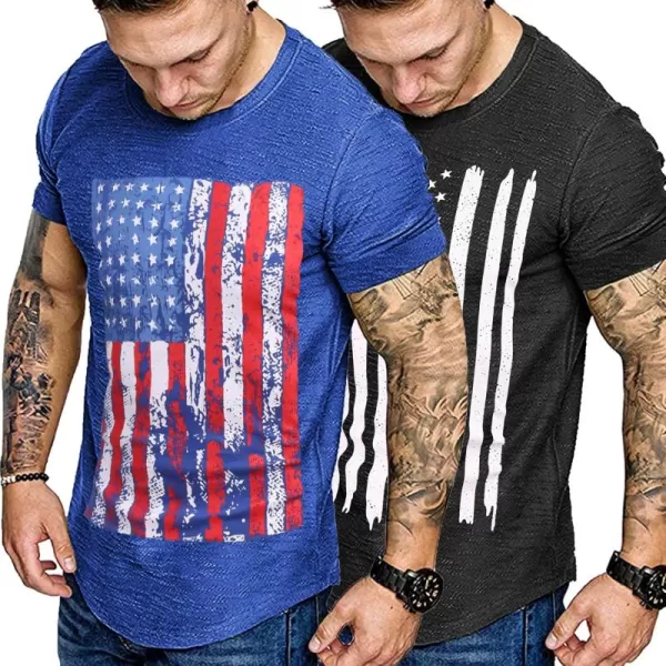 COOFANDY Men Muscle Workout T Shirt Gym Bodybuilding Active Short Sleeve Tee Top Black