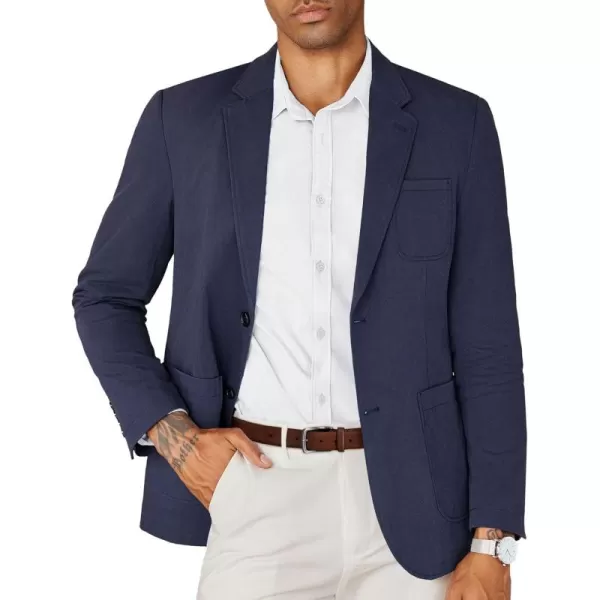 COOFANDY Mens Casual Blazer Cotton Sport Coat Regular Fit Suit Jacket Two Button Blazer Jacket