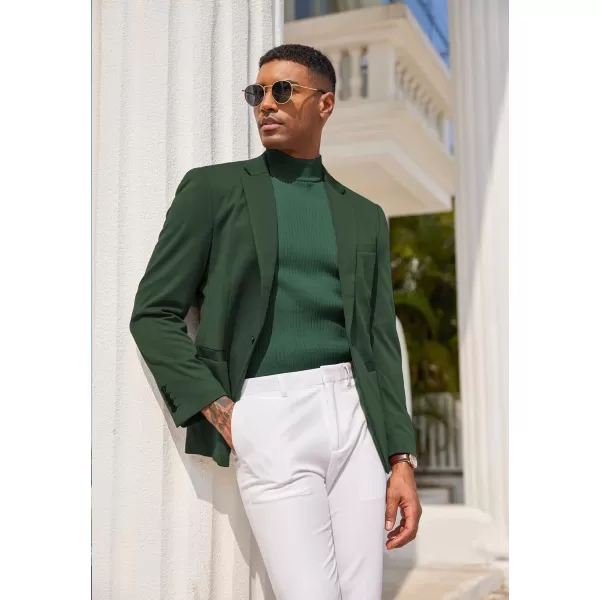 COOFANDY Men's Mock Turtleneck Sweater Short Sleeve Casual Basic Tops Ribbed Knit Pullover Solid Tee