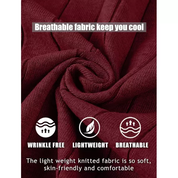 COOFANDY Men's Casual Knit Polo Shirts Long Sleeve Button Down Sweater Polo Ribbed Cardigan Sweater with Pocket