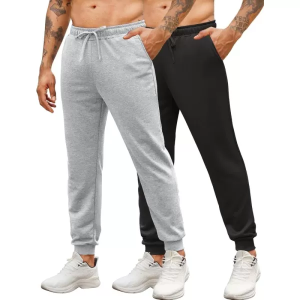 COOFANDY Men's Athletic Joggers Casual Gym Sweatpants Workout Running Track Pants with Pockets