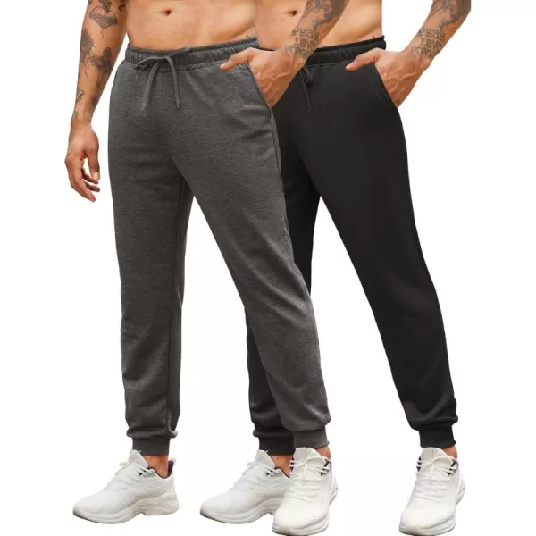 COOFANDY Men's Athletic Joggers Casual Gym Sweatpants Workout Running Track Pants with Pockets