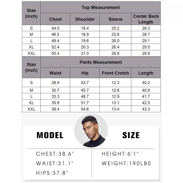imageCOODANDY Mens Linen Sets Long Sleeve Button Down Shirt Summer Loungewear with PantsBlack