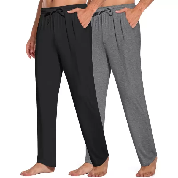 2 Pack: Black/Heather Grey