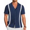 A - Navy Blue & White
