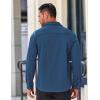 imageCOOFANDY Mens Long Sleeve Wrinkle Free Shirts Casual Button Down Stretch Dress Shirt with PocketSky Blue