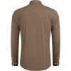 imageCOOFANDY Mens Western Cowboy Shirts Long Sleeve Cotton Casual Button Down Work Shirt with PocketsBrown
