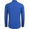 imageCOOFANDY Mens Western Cowboy Shirts Long Sleeve Cotton Casual Button Down Work Shirt with PocketsFrench Blue