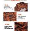 imageCOOFANDY Mens Hawaiian Tropical Shirt Button Down Short Sleeve Vintage Floral ShirtRed